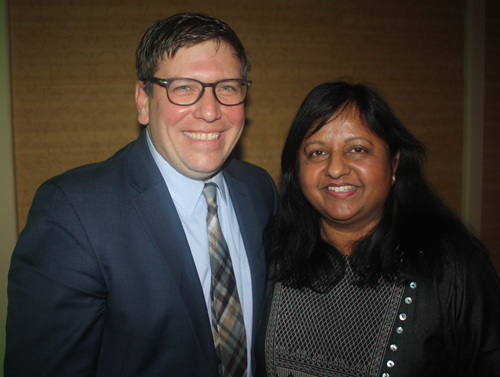 Joe Cimperman and Radhika Reddy